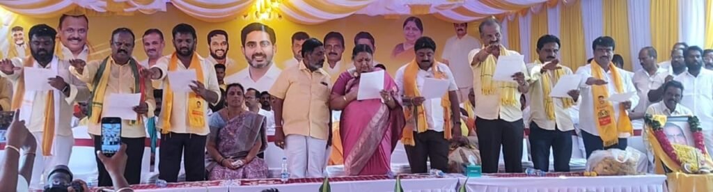 అట్టహాసంగా…చరిత్రలో నిలిచే విధంగా…మండల పార్టీ అధ్యక్షుల ప్రమాణ స్వీకారోత్సవం..!!
