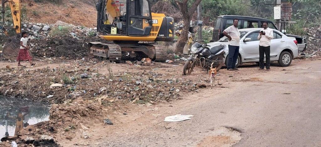 టిపి కోట రోడ్డులో మరమ్మత్తులు – బస్సు మార్గంలో తాత్కాలిక మార్పులు