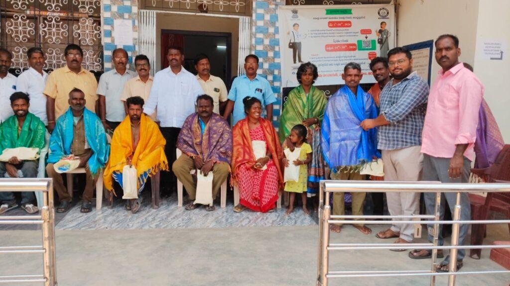 మే డే సందర్భంగా నాగలాపురం గ్రీన్ అంబాసిడర్లకు AMC చైర్మన్ జాన్సన్ సన్మానం