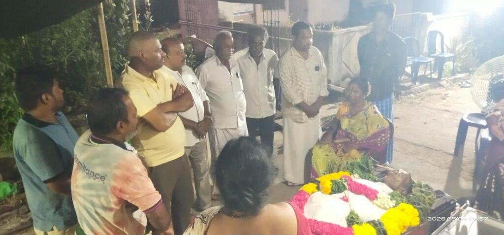 టీడీపీ మద్దతుదారు సిద్ధంశెట్టి కుప్పయ్య మృతికి కోనేటి సుమన్ కుమార్ నివాళి