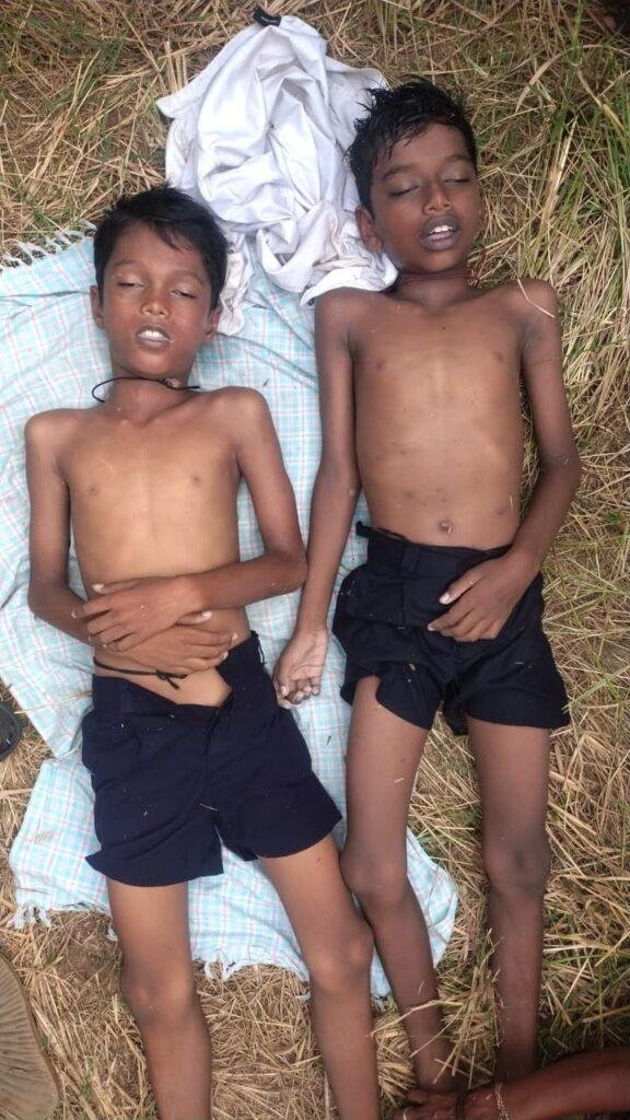 బావిలో మునిగి ఇద్దరు బాలురు మృతి