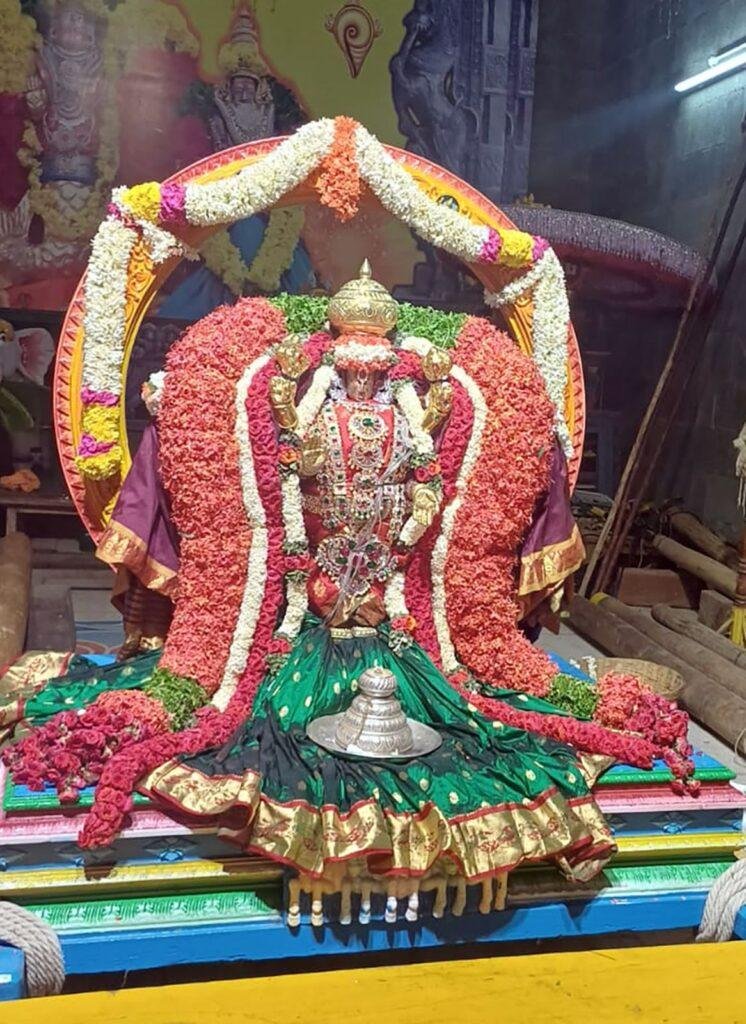 సూర్యప్రభ వాహనంపై తేజోవంతంగా శ్రీ వేదనారాయణ స్వామి