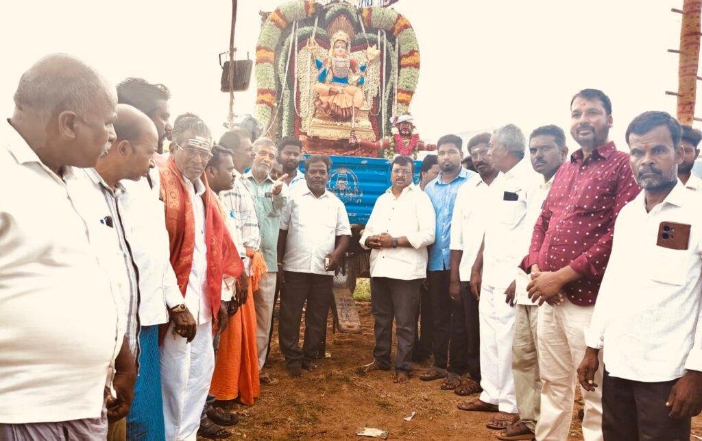 మాతమ్మ తిరునాళ్లులో పాల్గొన్న నూక తోటి రాజేష్