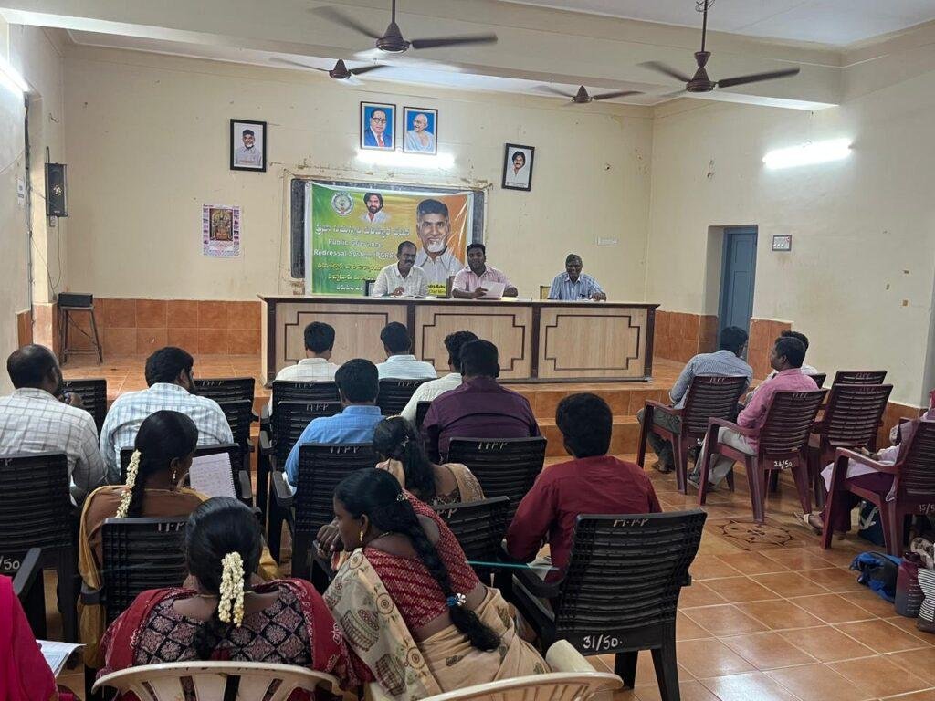 పిచ్చాటూరు మండలం సెన్సస్ హెచ్‌ఎల్‌బి ప్రోగ్రెస్‌లో మూడో స్థానం