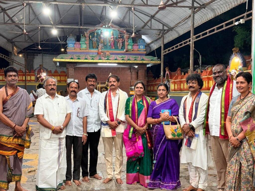 ఇరుగాలమ్మ ను దర్శించుకున్న డిప్యూటీ సీఎం పవన్ సోదరి