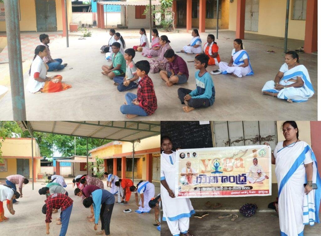 యోగా, ధ్యానం వలన మానసిక ,శారీరక ఆరోగ్యం మెరుగుపడుతుంది  -వైద్యాధికారి విజయ్ చందర్