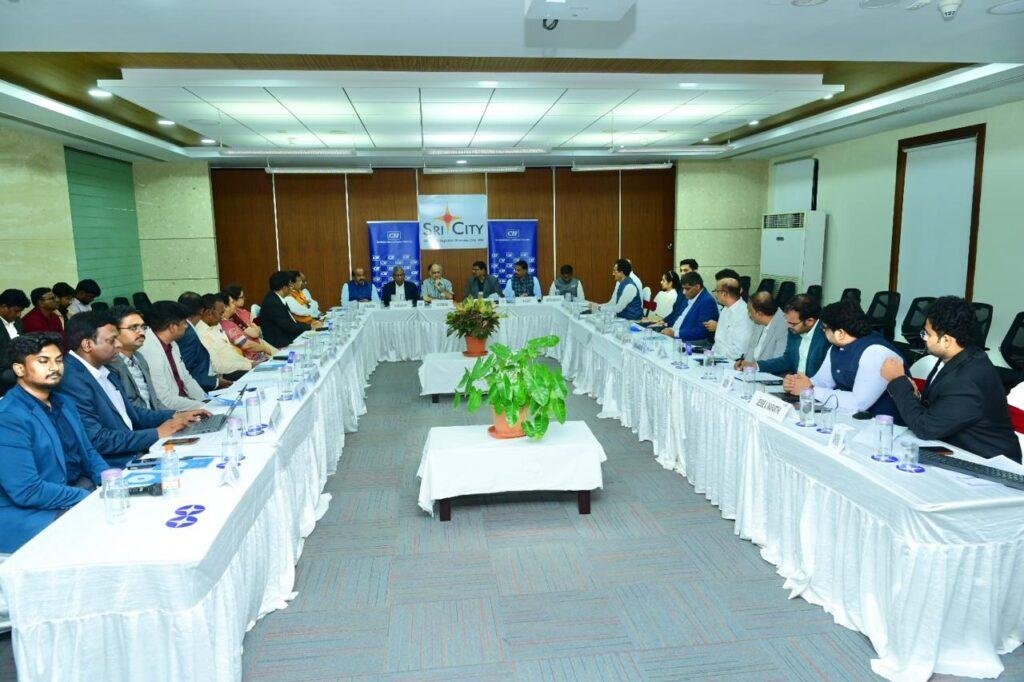 శ్రీసిటీలో సీఐఐ రాష్ట్ర కౌన్సిల్ సమావేశం