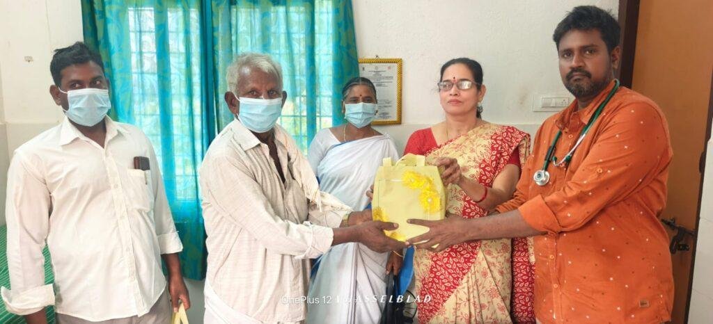టి .బి.వ్యాధి గ్రస్థులకు చేయూత ఇస్తున్న శాంతి హెల్త్ ,మహతి ఫౌండేషన్ పై ప్రశంసల జల్లు