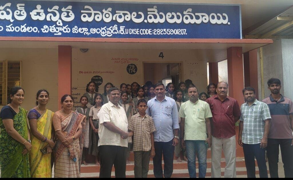 రాష్ట్ర స్థాయి ఇన్స్పైర్ మనక్ సైన్స్ ప్రదర్శనకు ఎంపికైన మేలుమాయి విద్యార్థి ప్రాజెక్ట్