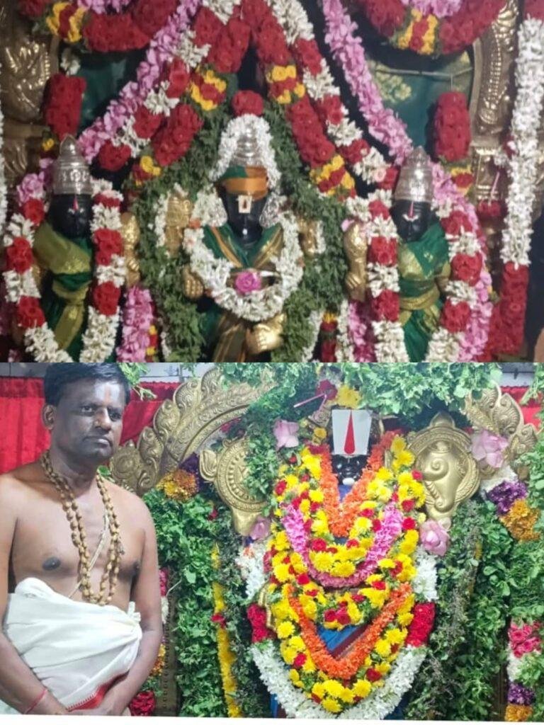 బైరెడ్డిపల్లి మండలం వైష్ణవాలయంలలో అభిషేకం,ప్రత్యేక పూజలు