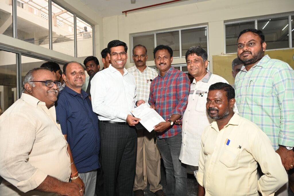 ప్రయివేటు విద్యా సంస్థల్లో జర్నలిస్టుల పిల్లలకు 50శాతం ఫీజు రాయితీ కోరిన ఏపీడబ్ల్యూజేఎఫ్