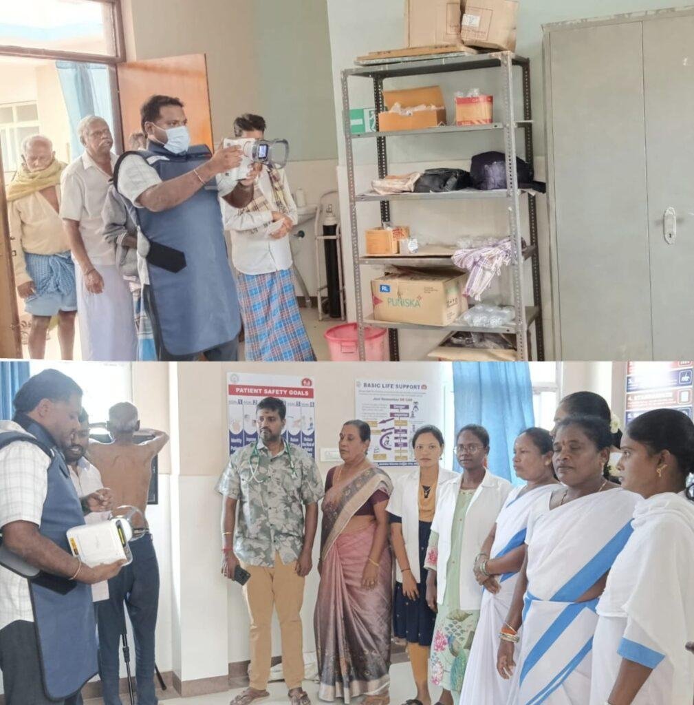 బైరెడ్డిపల్లి లో కొనసాగిన ప్రధానమంత్రి టీబి ముక్తభారత్ అభియాన్ కార్యక్రమం
