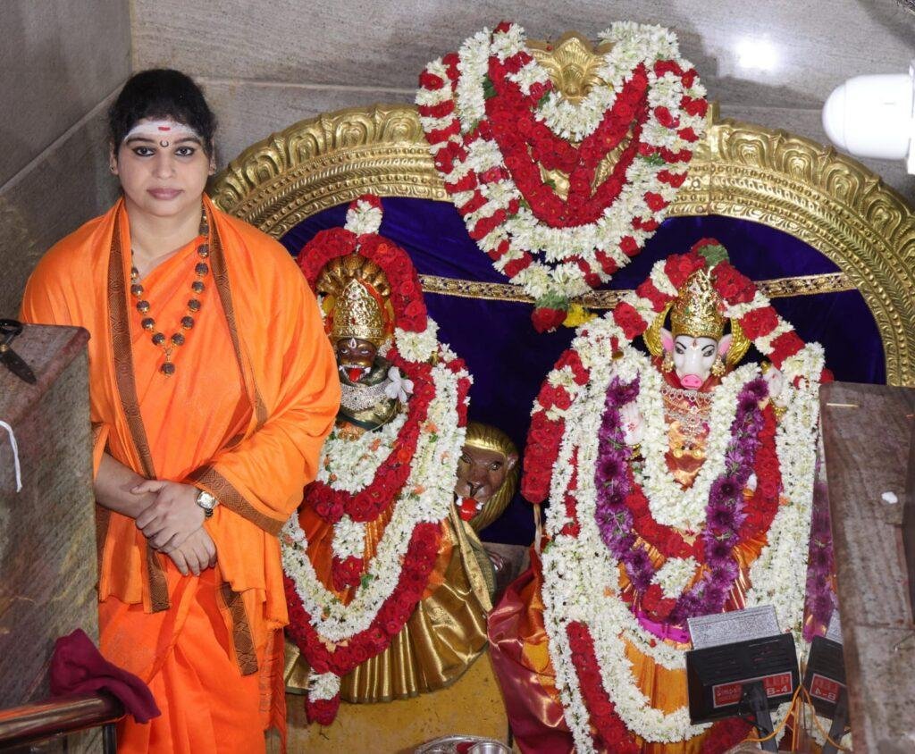 శక్తిపీఠంలో వైభవంగా శ్వేత వారాహీ నవరాత్రి మహోత్సవాలు…