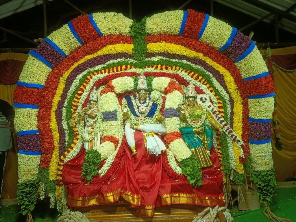 ద్రౌపతి సమేత ధర్మరాజుల ఆలయంలో వైభవంగా కళ్యాణోత్సవం