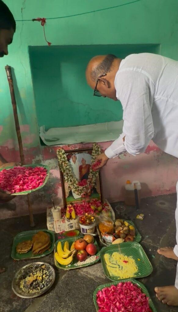 మైదుకూరు తెలుగుదేశం పార్టీ సీనియర్ కార్యకర్తకు ఎమ్మెల్యే పుట్టా సుధాకర్ యాదవ్ ఘన నివాళి