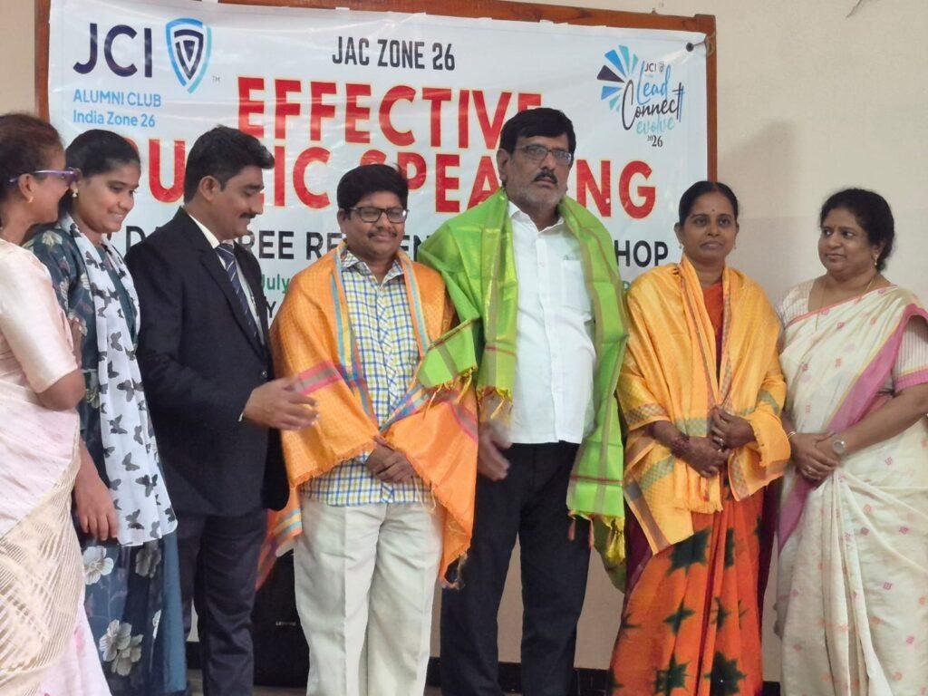 విజయవంతంగా ముగిసిన రెండు రోజుల ఎఫెక్టివ్ పబ్లిక్ స్పీకింగ్ వర్క్‌షాప్