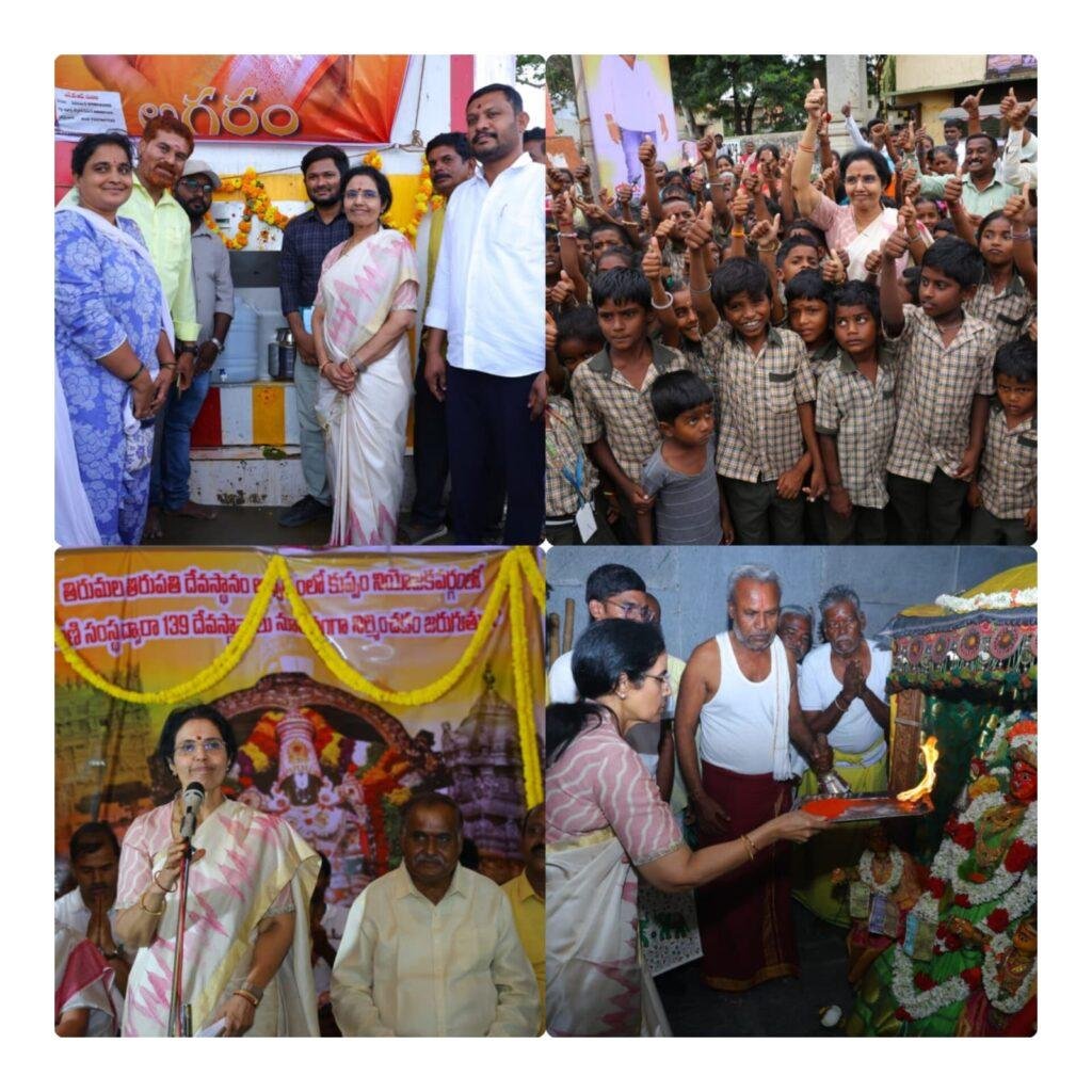56 కోట్ల రూపాయలతో 139 దేవాలయాల నిర్మాణం