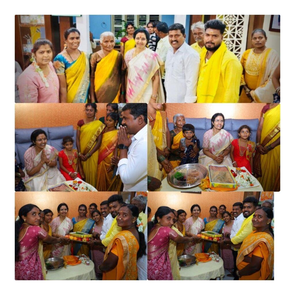 టిడిపి కార్యాలయ మేనేజర్ చలపతి ఇంటికి నారా భువనేశ్వరి