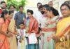 ఊర్వి శర్మ ను సన్మానించిన నారా భువనేశ్వరి