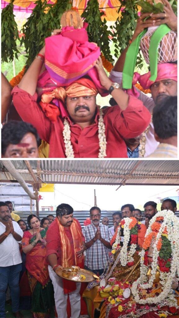 ఘనంగా శక్తి మారియమ్మ ఆలయ కుంభాభిషేకం