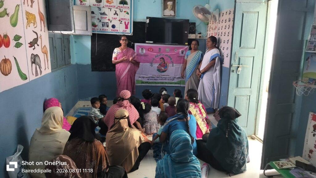 ముర్రుపాలు  శిశువుకు మొదటి వ్యాధి నిరోధక టీక