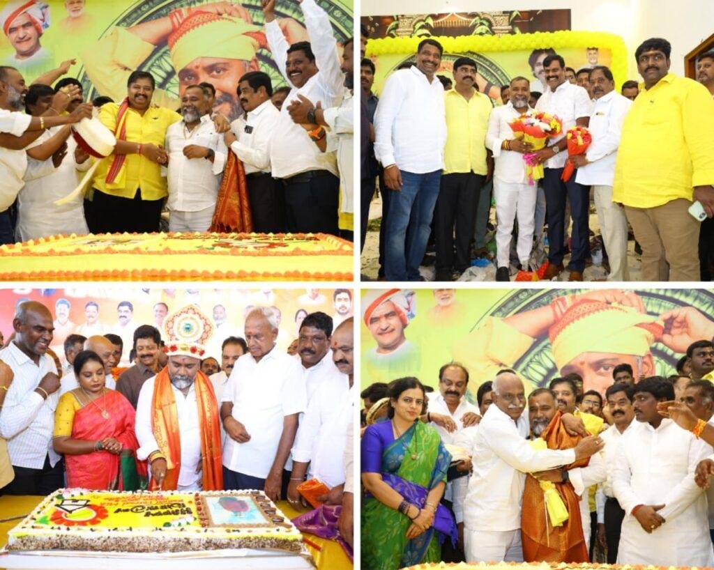 కాణిపాకంలో కన్నులపండుగగా ఎమ్మెల్యే మురళీమోహన్ జన్మదిన వేడుకలు