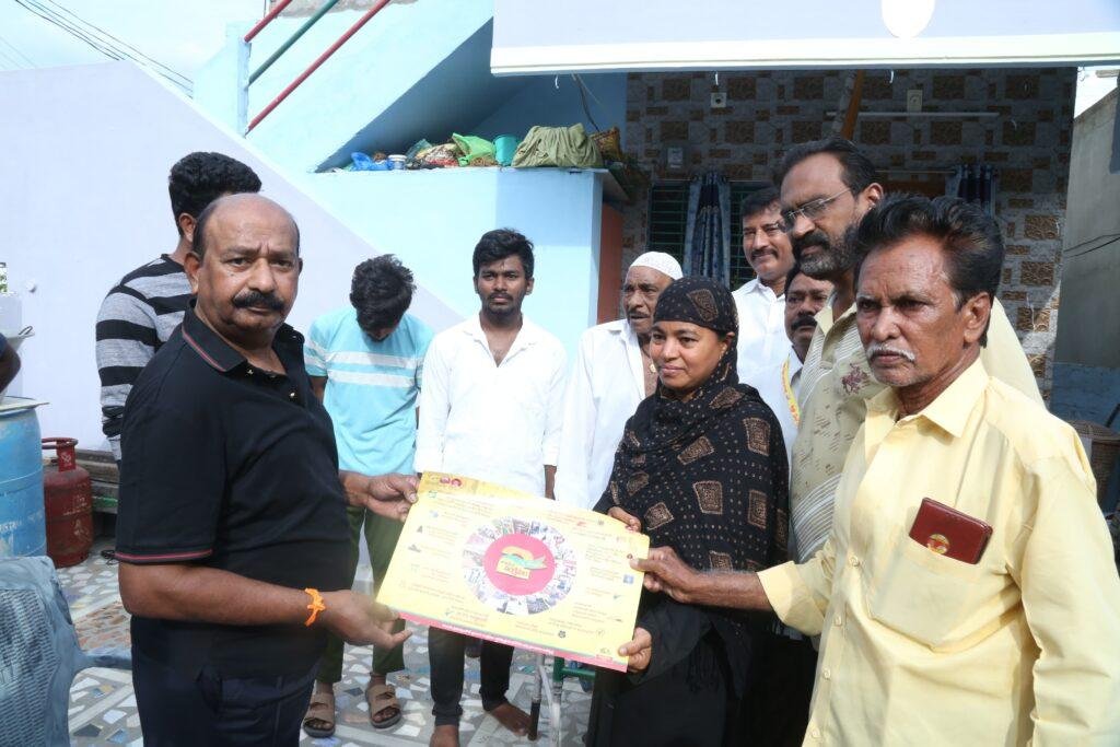 ​వెంకటగిరి పట్టణంలో ఘనంగా “ఇంటింటికి కూటమి ప్రభుత్వం” ప్రచారం