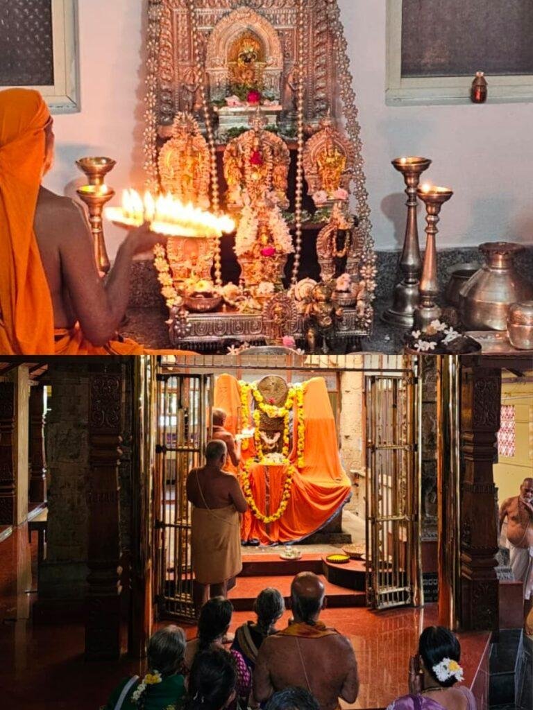 జయతీర్థుల ఆరాధనలో పాల్గొన్న బైరెడ్డిపల్లి మండల బ్రాహ్మణ సోదరులు