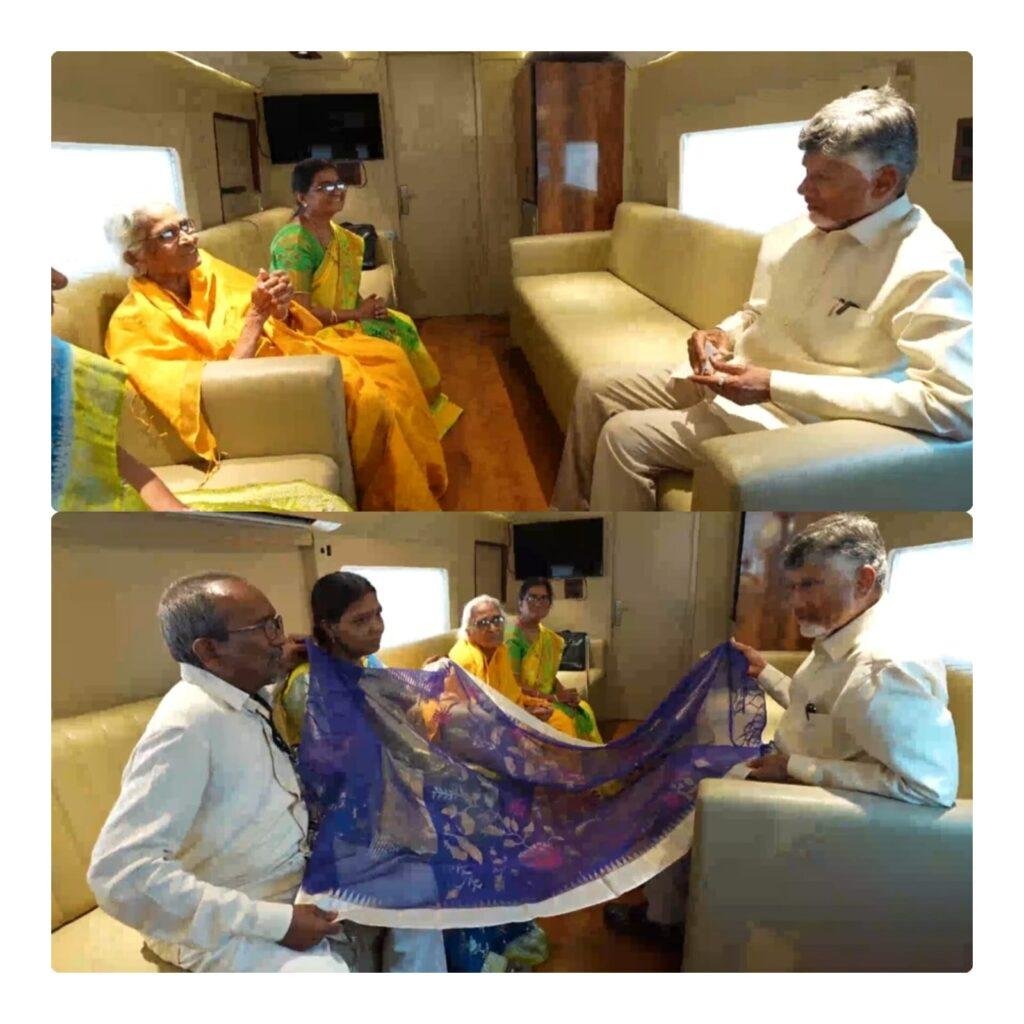 90 ఏళ్ల అవ్వ ఆకాంక్ష తీర్చిన సీఎం చంద్రబాబు