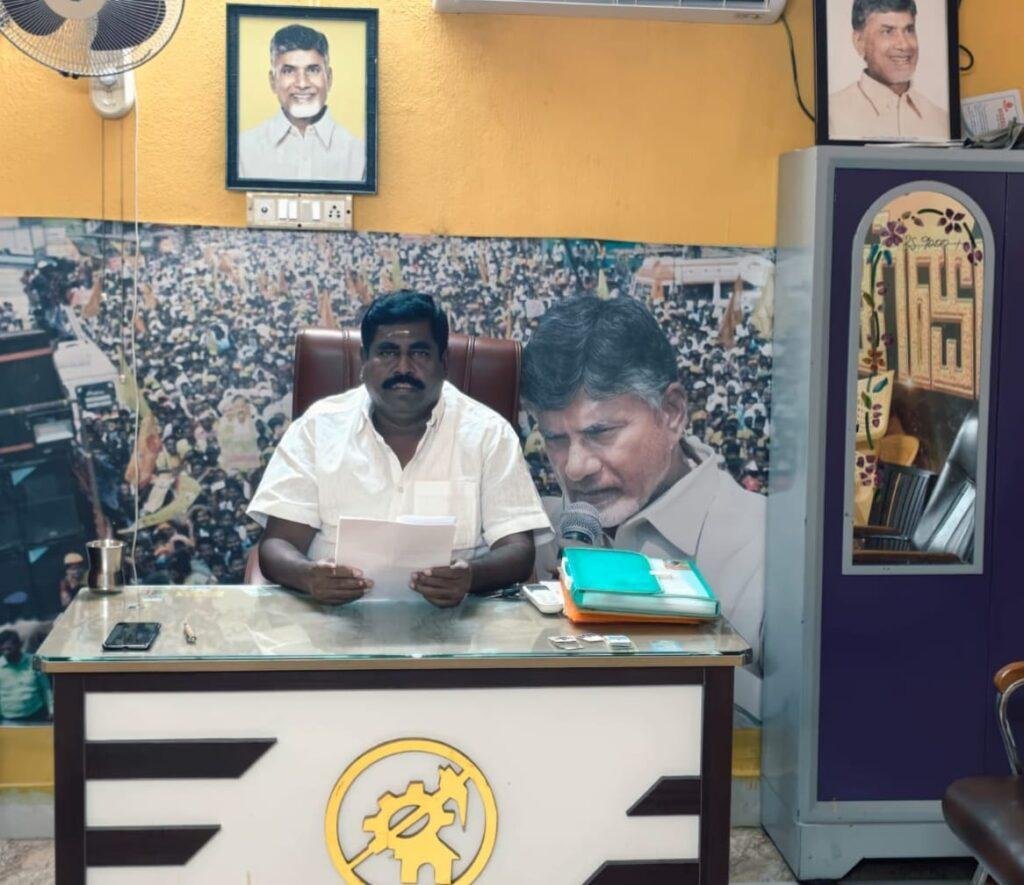 ఆదిమూలం నిస్వార్థ నాయకుడు… టీడీపీ సీనియర్ నేత ఇళంగోవన్ రెడ్డి