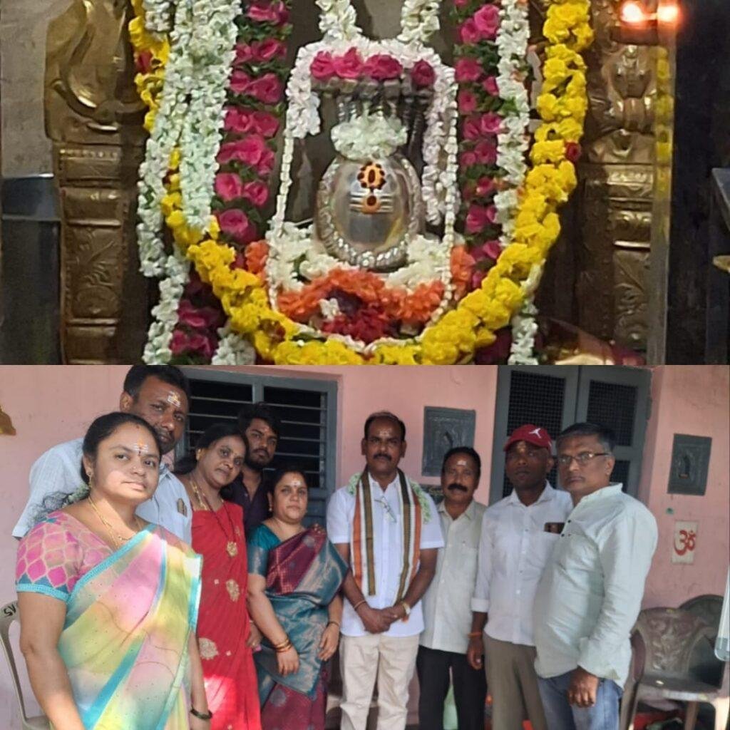 శ్రీకాశీ విశ్వేశ్వర స్వామి ఆలయంలో ఘనంగా ప్రసాద వితరణ