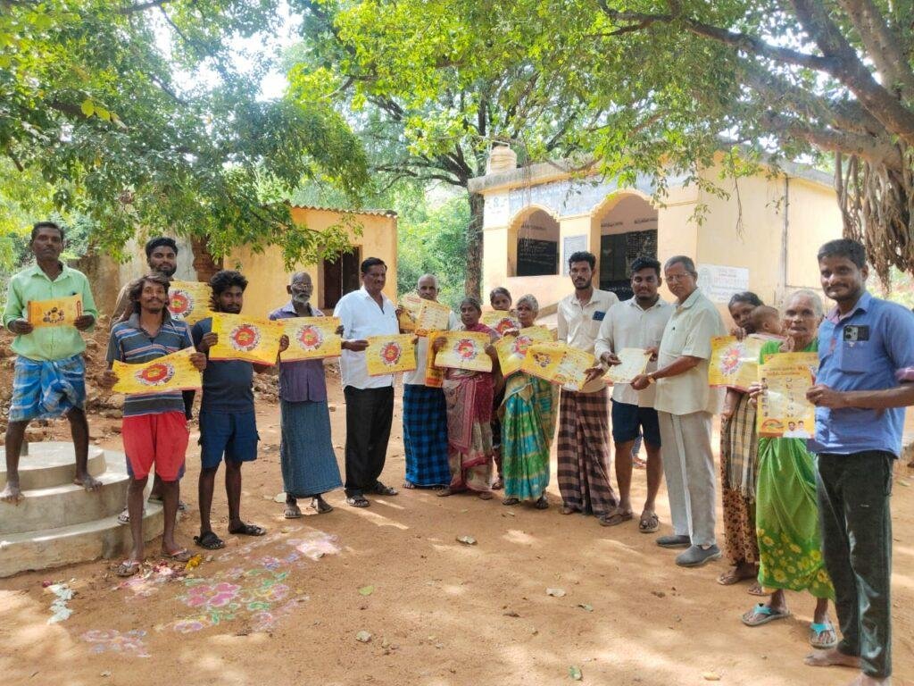 133 బూతులో ఇంటింటి ప్రచారం