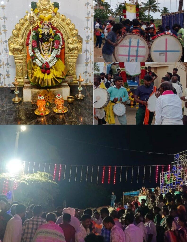 భక్తి శ్రద్ధలతో శ్రీ మారెమ్మ తల్లికి మొక్కుబడులు చెల్లించుకొన్న గ్రామస్థులు