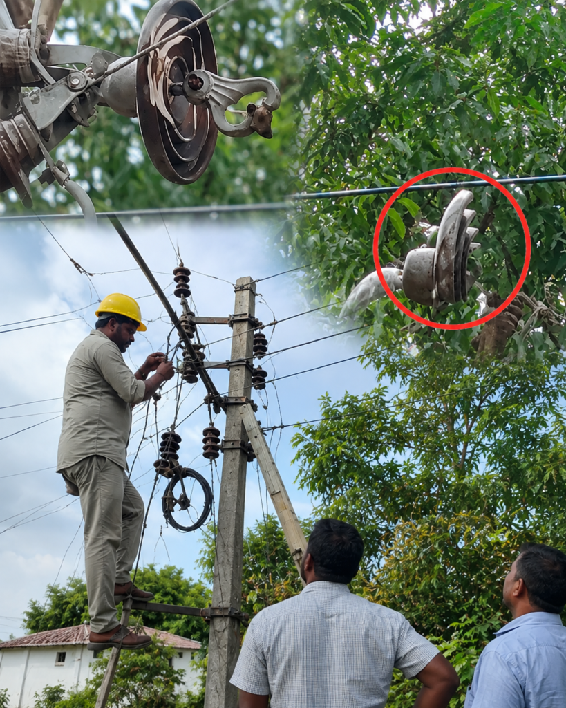 గరుడధాత్రి ఎఫెక్ట్.. స్పందించిన విద్యుత్ అధికారులు