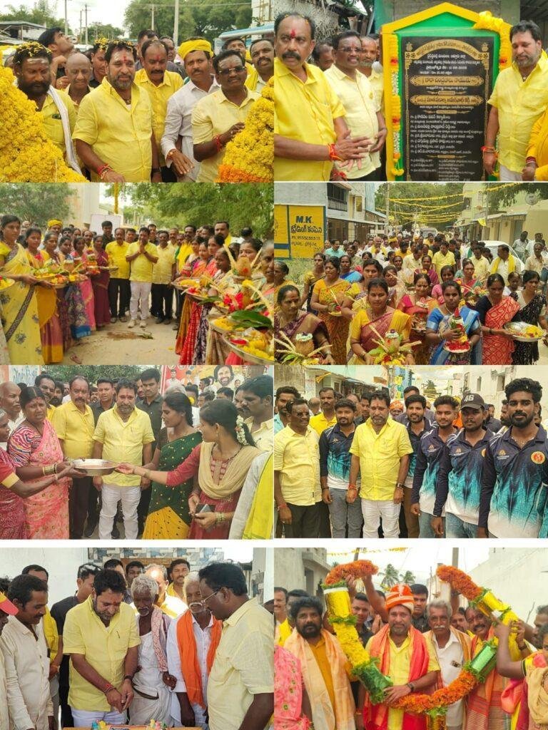 పండుగ వాతావరణాన్ని తలపిస్తున్న ఎమ్మెల్యే అమర్  పర్యటన