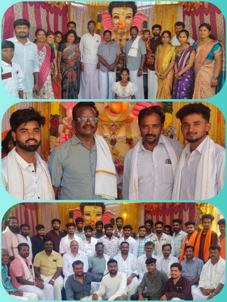 లక్కనపల్లి లో కోలాహలంగా  శ్రీ వినాయక చవితి వేడుకలు