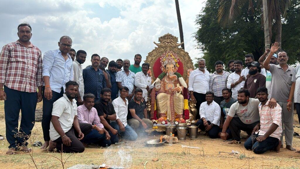 నిరాడంబరంగా వినాయక స్వామి నిమజ్జనం