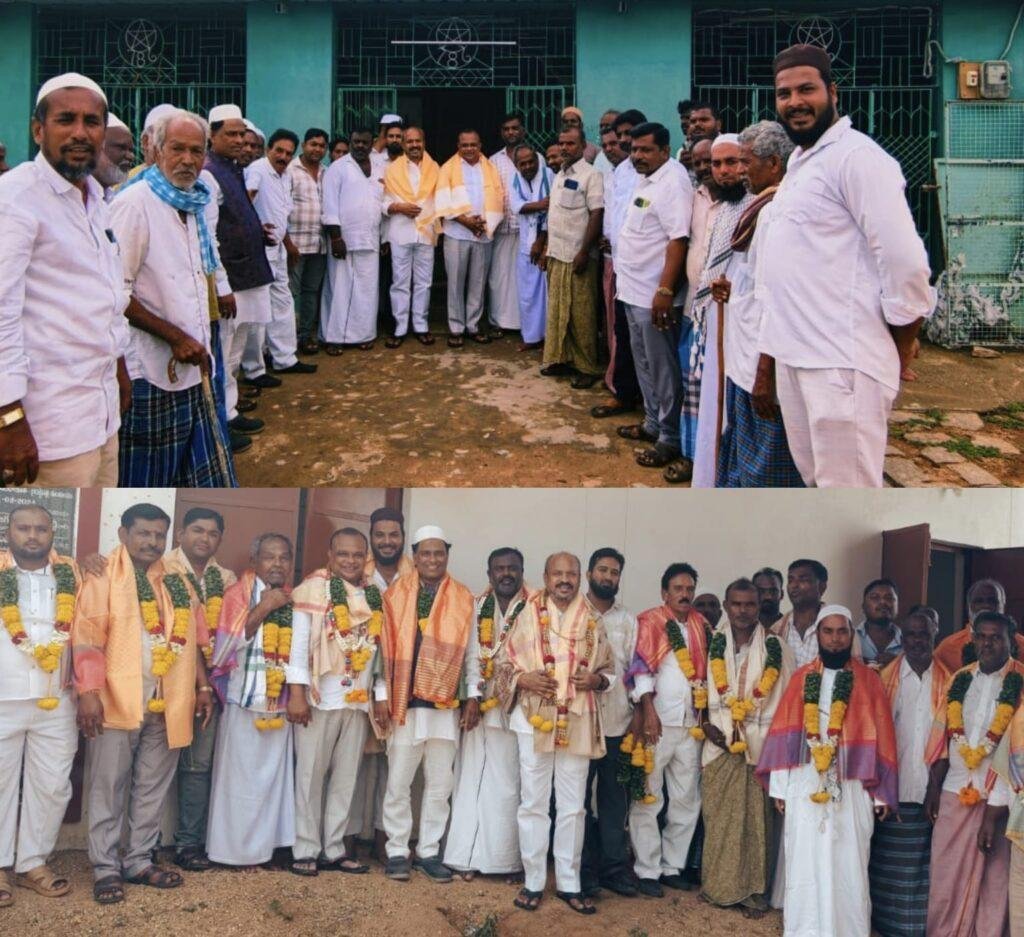 తీర్థం గ్రామంలోమైనారిటీ కమ్యూనిటీ హాల్ ను ప్రారంభించిన ఎం.పి.పి.రెడెప్ప
