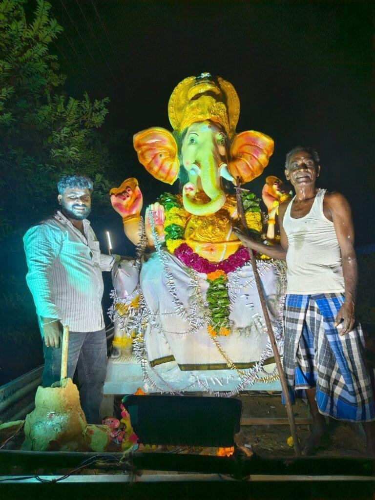 జి.ఎస్.పురంలో అట్టహాసంగా వినాయక నిమజ్జనం