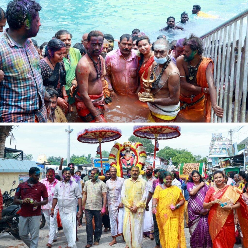 కాణిపాకంలో కన్నుల పండుగగా వసంతోత్సవ వేడుకలు