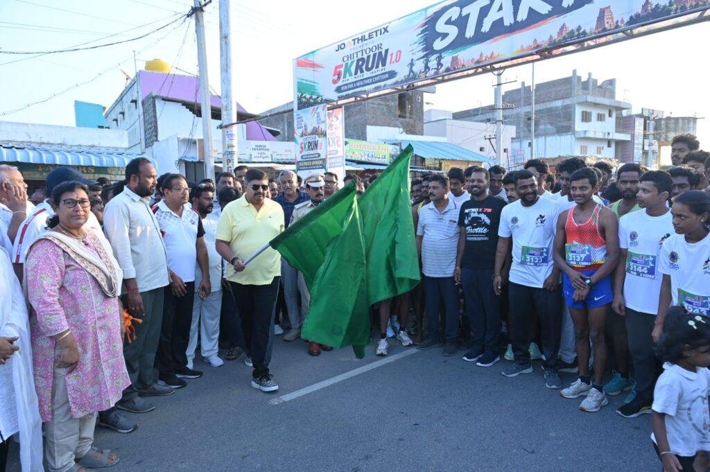 చిత్తూరు మురకంబట్టిలో ఎమ్మెల్యే గురజాల5 K రన్1.0 కార్యక్రమం