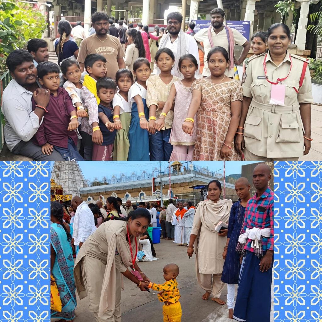 తిరుమలలో భక్తుల పిల్లలు, వృద్ధుల భద్రతకు ప్రత్యేక చర్యలు