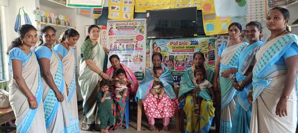 ఆటపాటలతో పిల్లలకు విద్యాబోధన అందించాలి – సూపర్వైజర్ రోజా రమణి