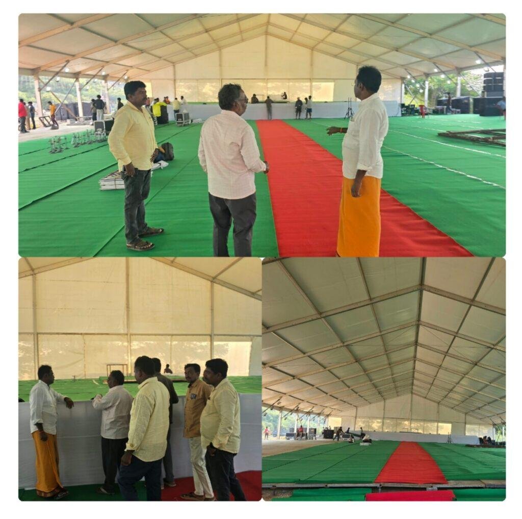 టీటీడీ ఆధ్వర్యంలో శ్రీవారి కళ్యాణోత్సవానికి సర్వం సిద్ధం