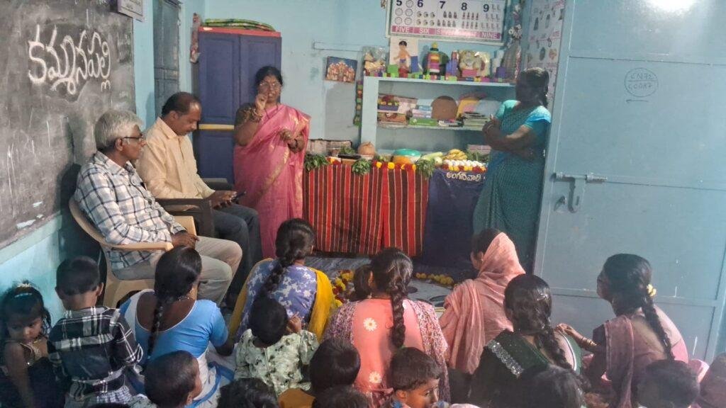గర్భవతులు, బాలింతలు ఆరోగ్యవంతమైన ఆహారాన్ని తీసుకోవడం వల్ల పిల్లలు చక్కటి ఎదుగుదల సాధ్యం  – సి.డి.పి.ఓ.అరుణశ్రీ