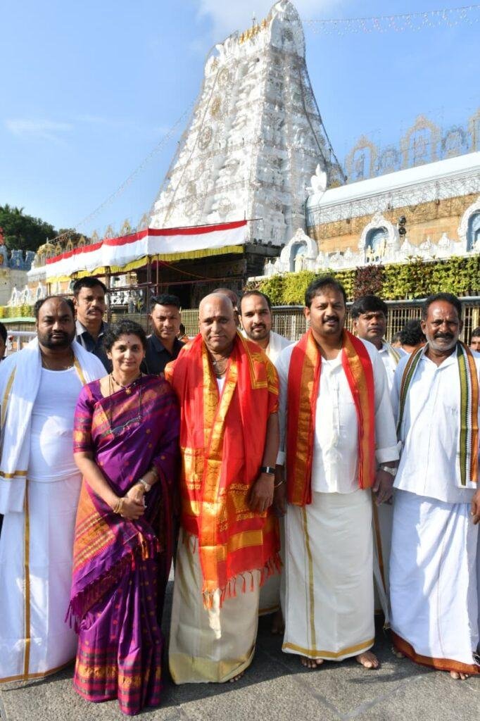తిరుమల శ్రీవారిని దర్శించుకున్న ఎమ్మెల్యే అమర్నాథ్ రెడ్డి