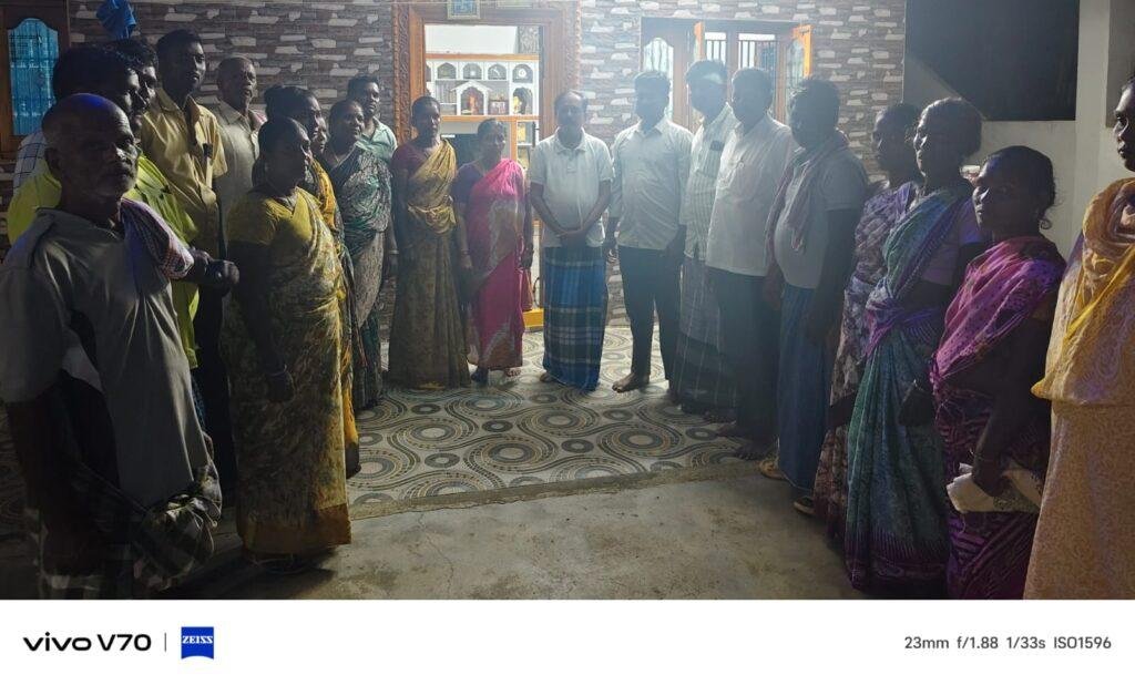 సిడి  కండ్రిగ గ్రామంలో వైయస్సార్ పార్టీ ప్రఛారం